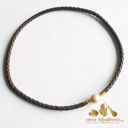 5 mm Braided Leather InterChangeable Necklace