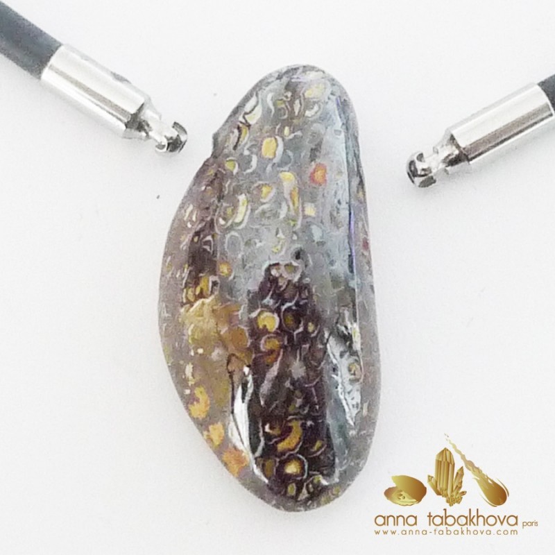 Petite Australian Boulder Opal as InterChangeable Clasp