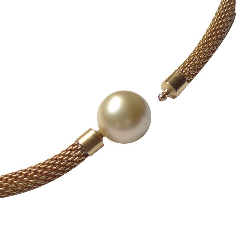 15,9 mm GOLD South Seas Pearl as InterChangeable Clasp